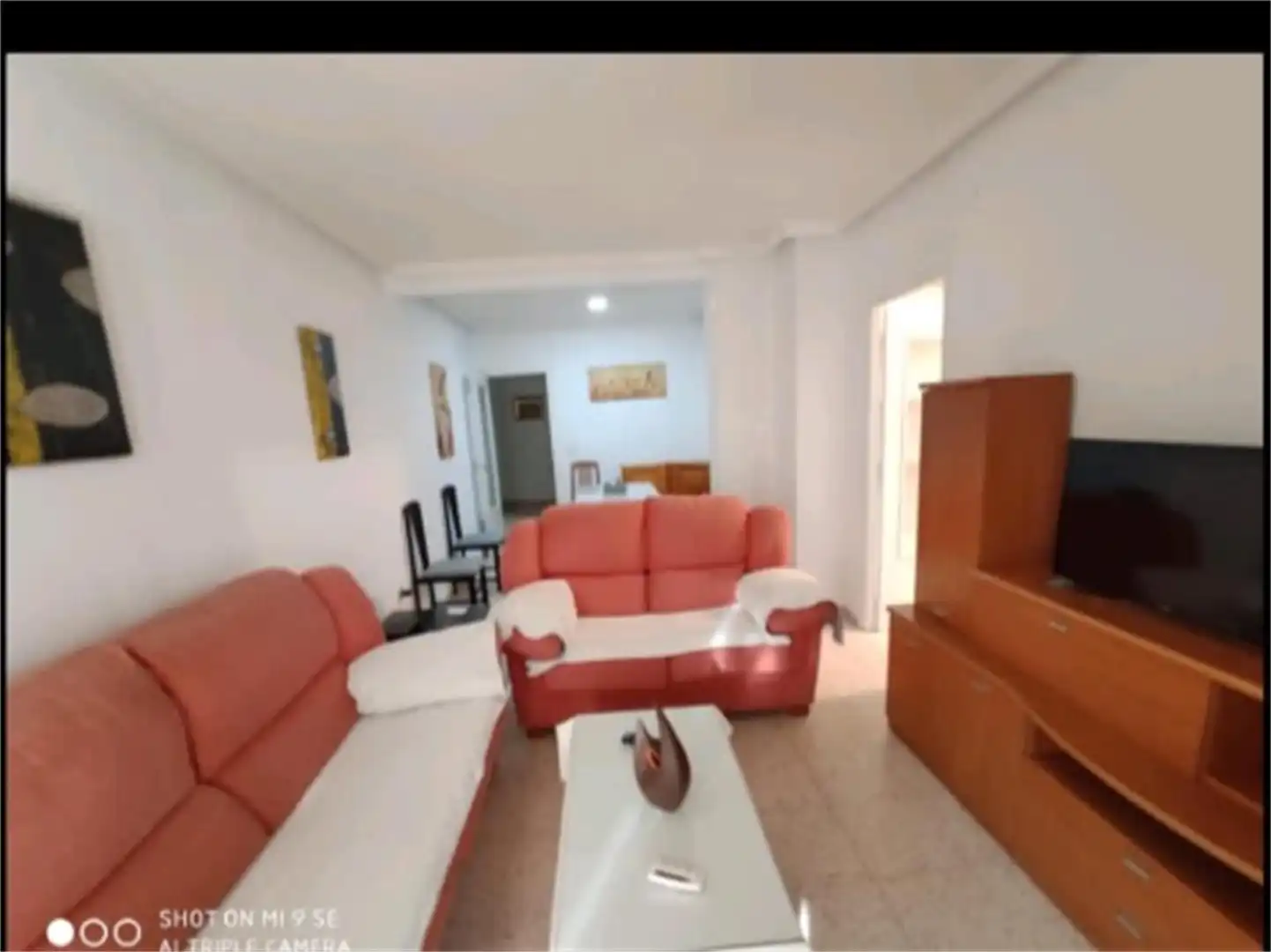 Piso de alquiler en Avenida Eugenio Hermoso, Oeste Sala de estar de Piso de alquiler en Mérida con Terraza y Balcón