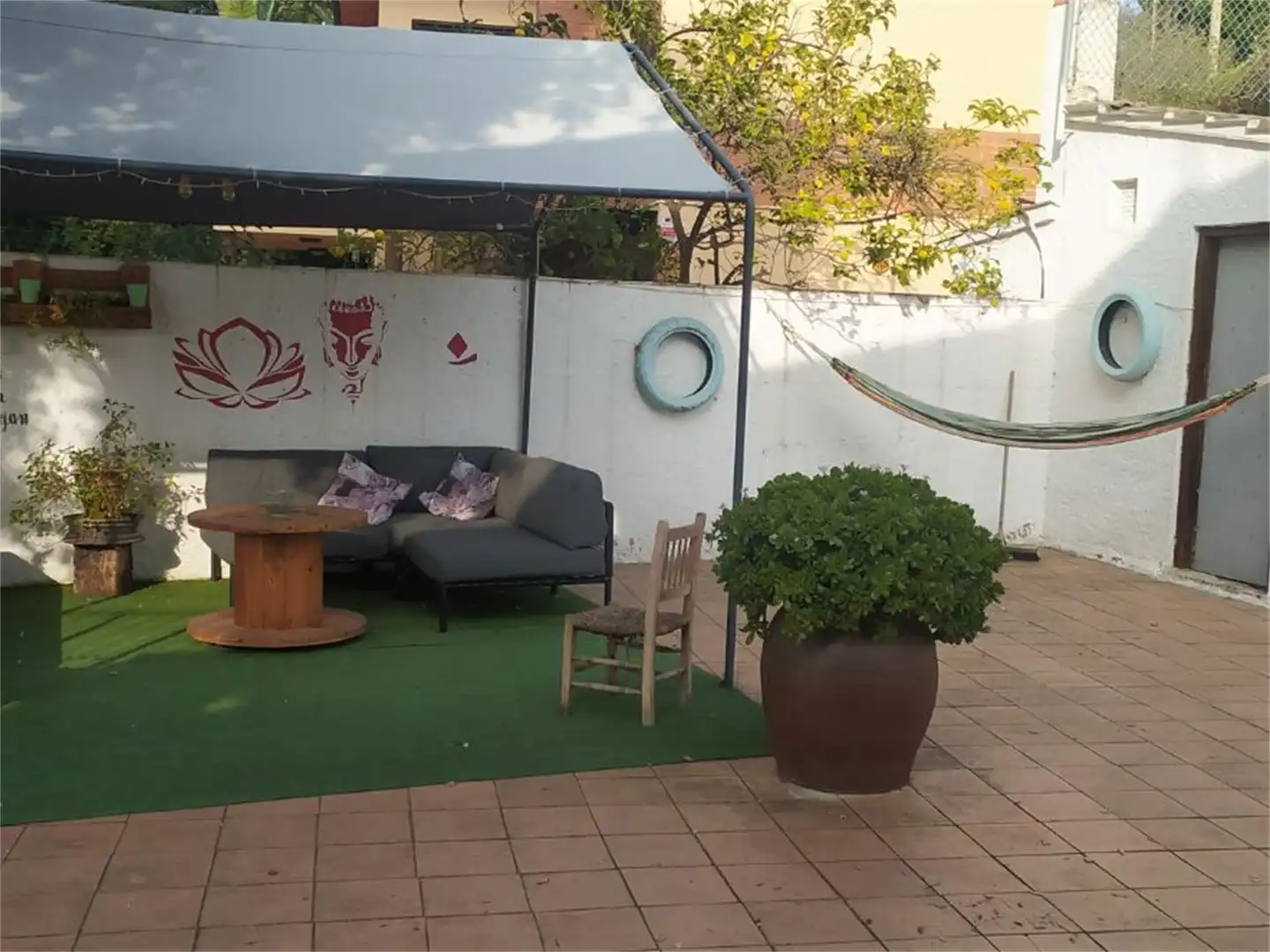 Zimmer in Camí de Canet, Sant Cebrià de Vallalta Terrasse von Wohnung zur untervermieten in Sant Cebrià de Vallalta mit Parkett, Terrasse und Abstellraum