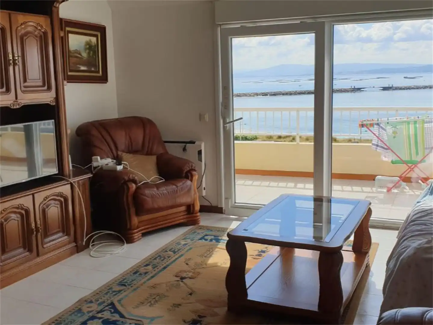 Living room of Flat for sale in Ribeira  with Terrace and Balcony