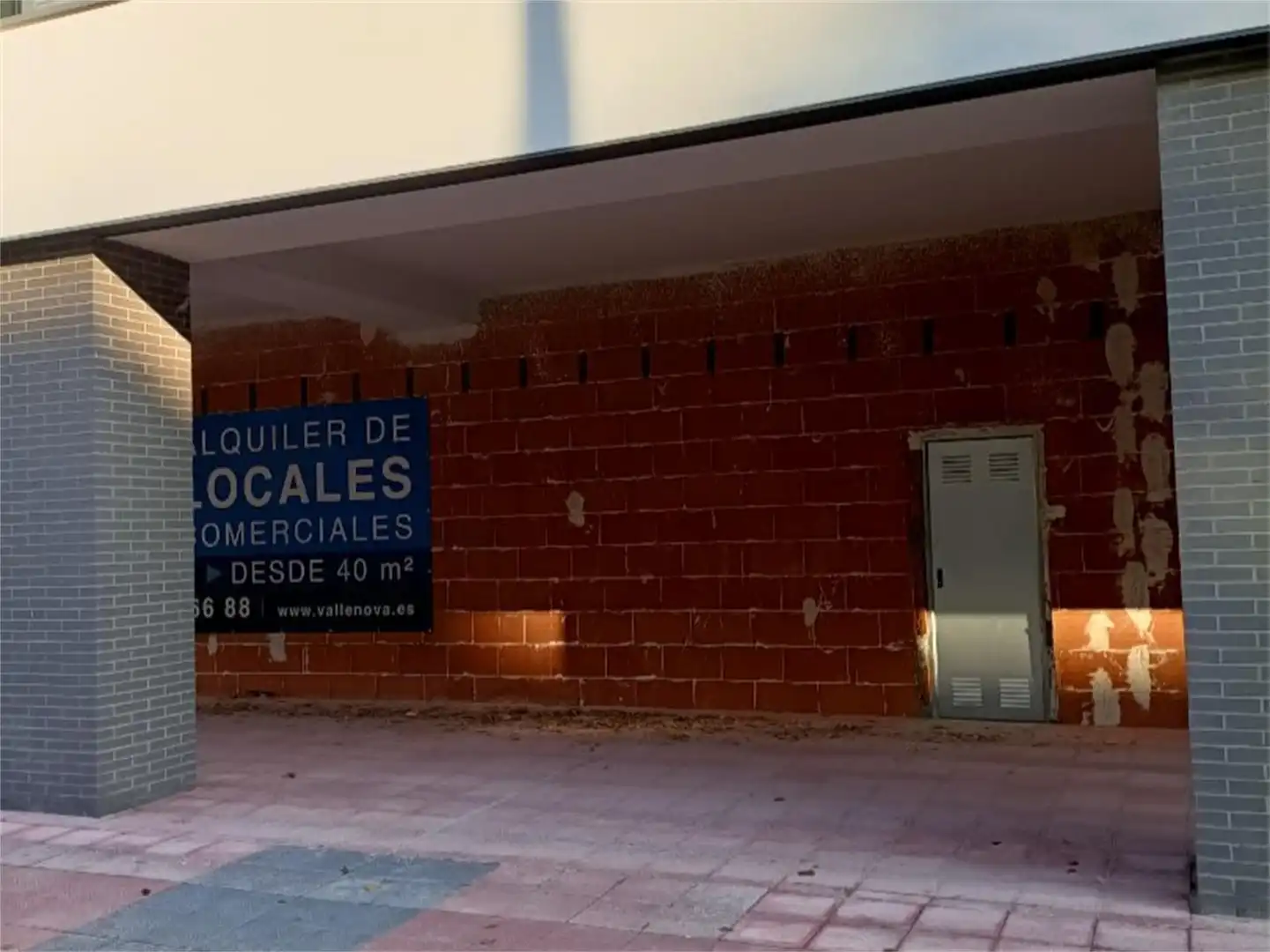 Vista exterior de Local de lloguer en Valladolid