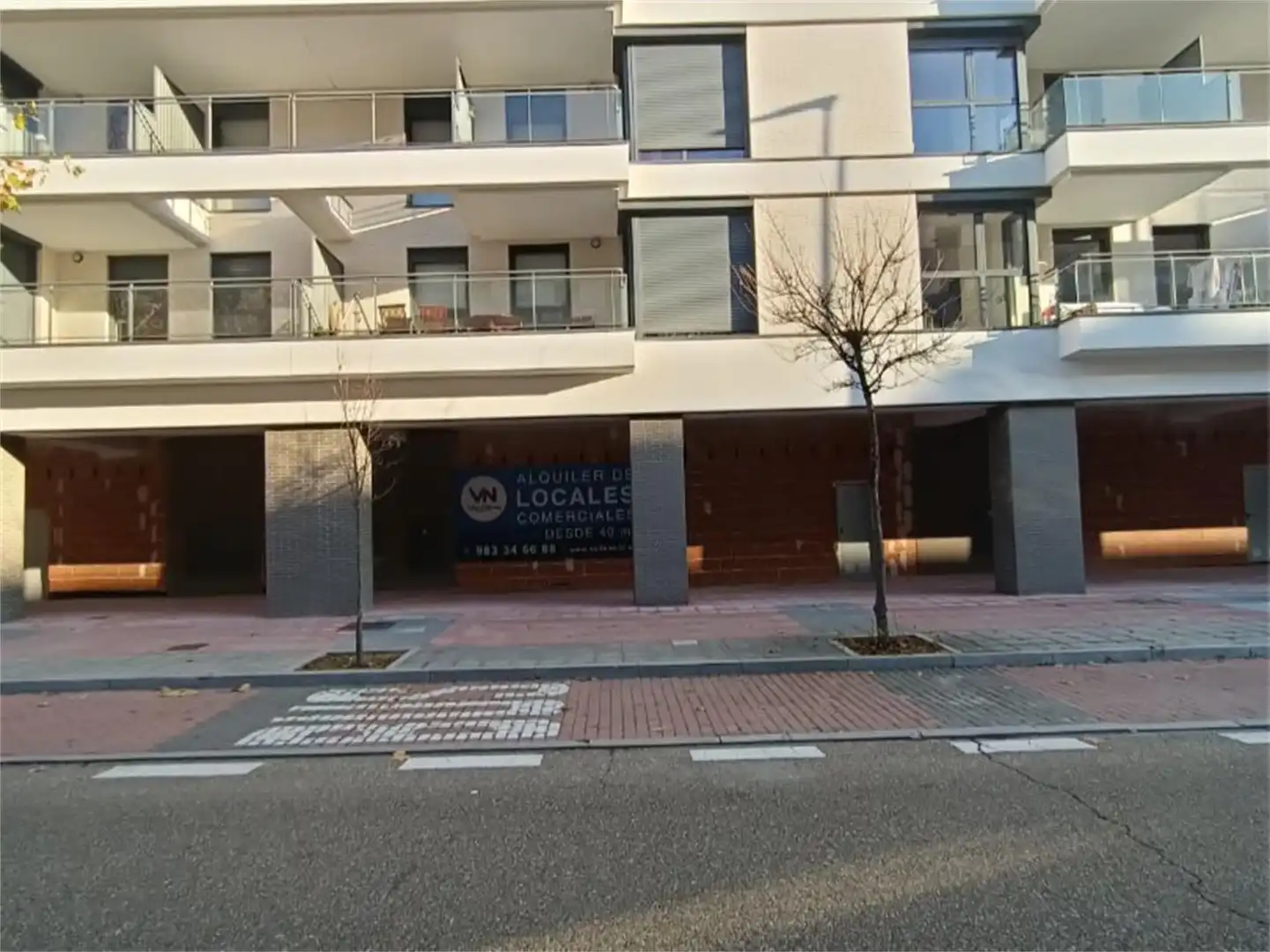 Vista exterior de Local de lloguer en Valladolid