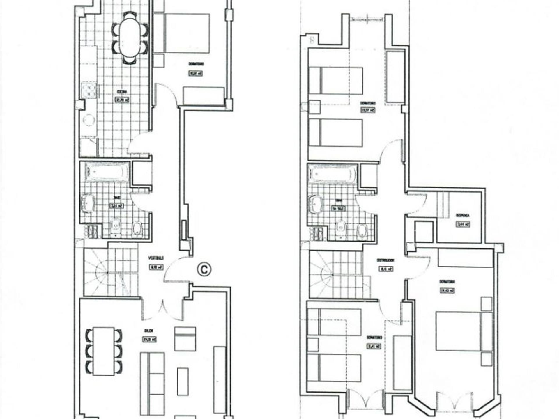 Duplex for sale in Mieres (Asturias)  with Parquet flooring and Terrace