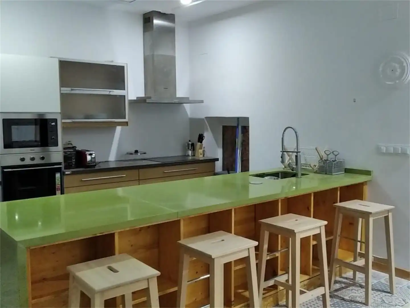 Küche von Wohnungen zur Miete in Cartagena mit Klimaanlage, Terrasse und Balkon