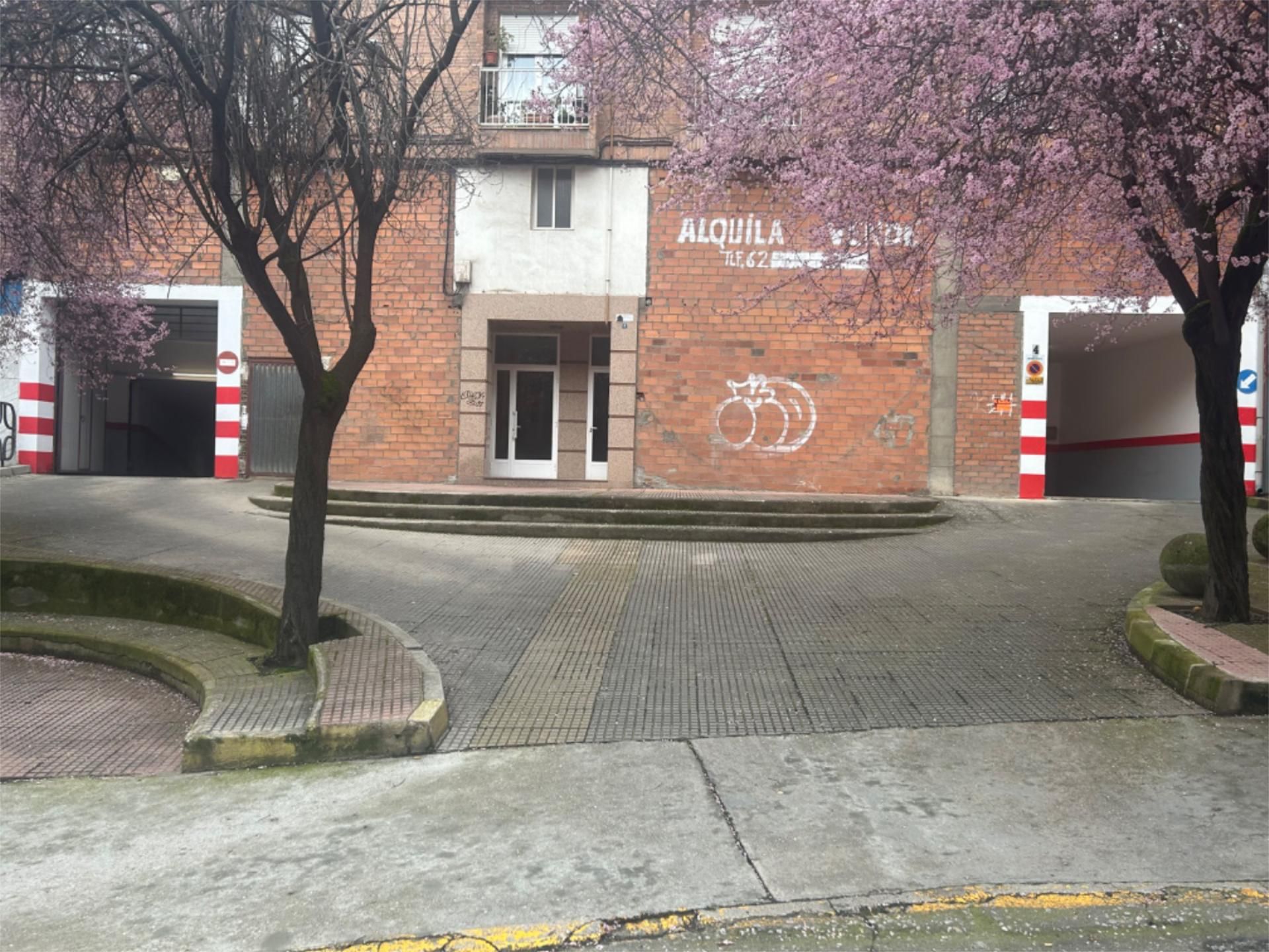 Vista exterior de Garaje en venta en Ponferrada