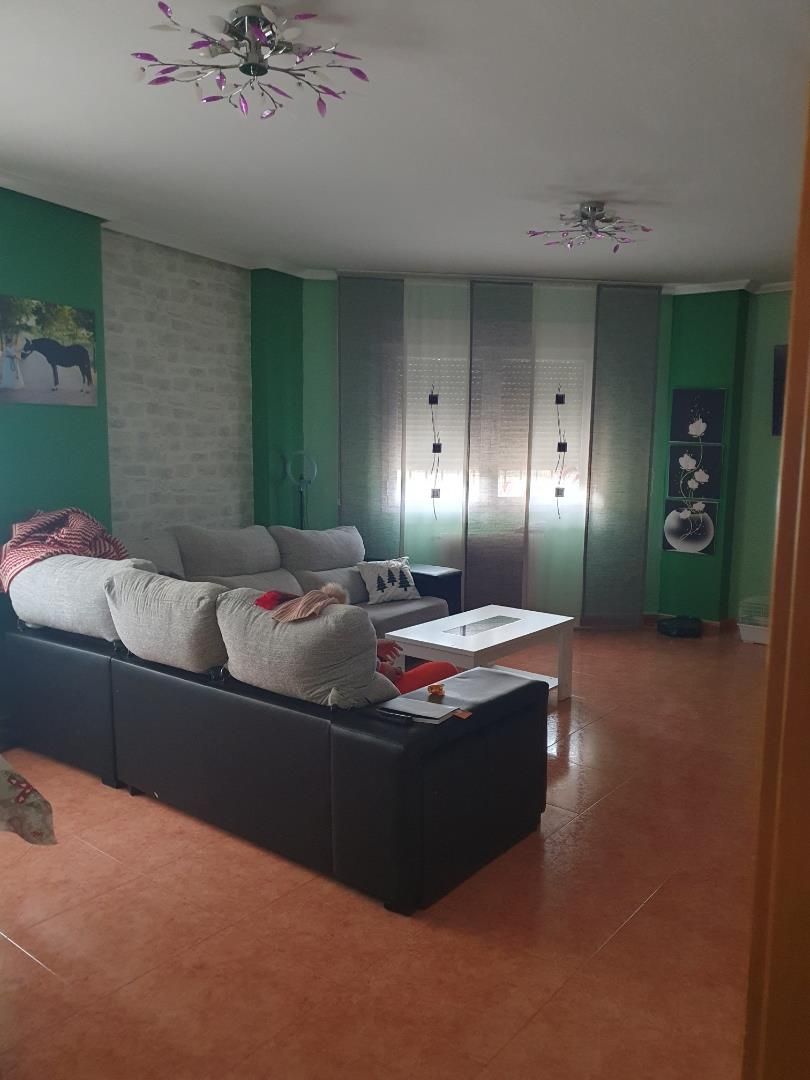 Living room of Single-family semi-detached for sale in La Gineta  with Air Conditioner and Terrace