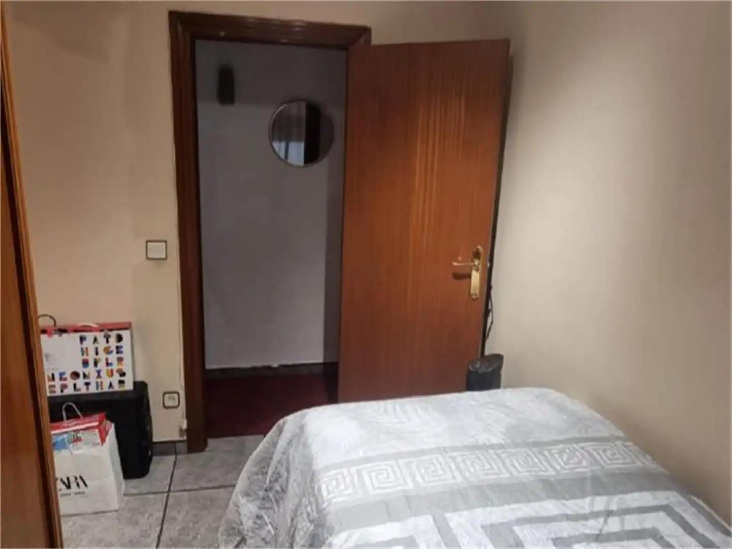Room in Carrer de Quevedo, 11, La Salut Bedroom of Attic for share in Badalona with Heating, Terrace and Furnished