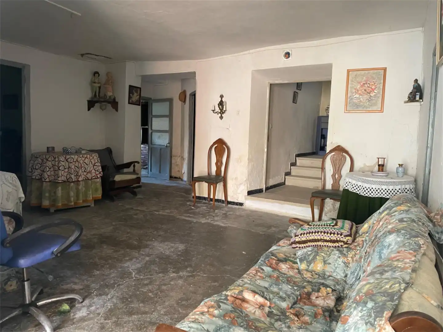 Casa adosada en venta en Calle Iglesia, Jarque de la Val Sala de estar de Casa adosada en venta en Jarque de la Val con Jardín privado, Terraza y Trastero