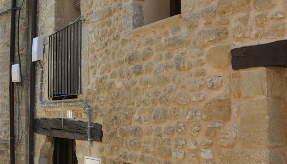 Foto 1 de Casa adosada en venda a Calle Barrio Verde, 13, Biel, Zaragoza