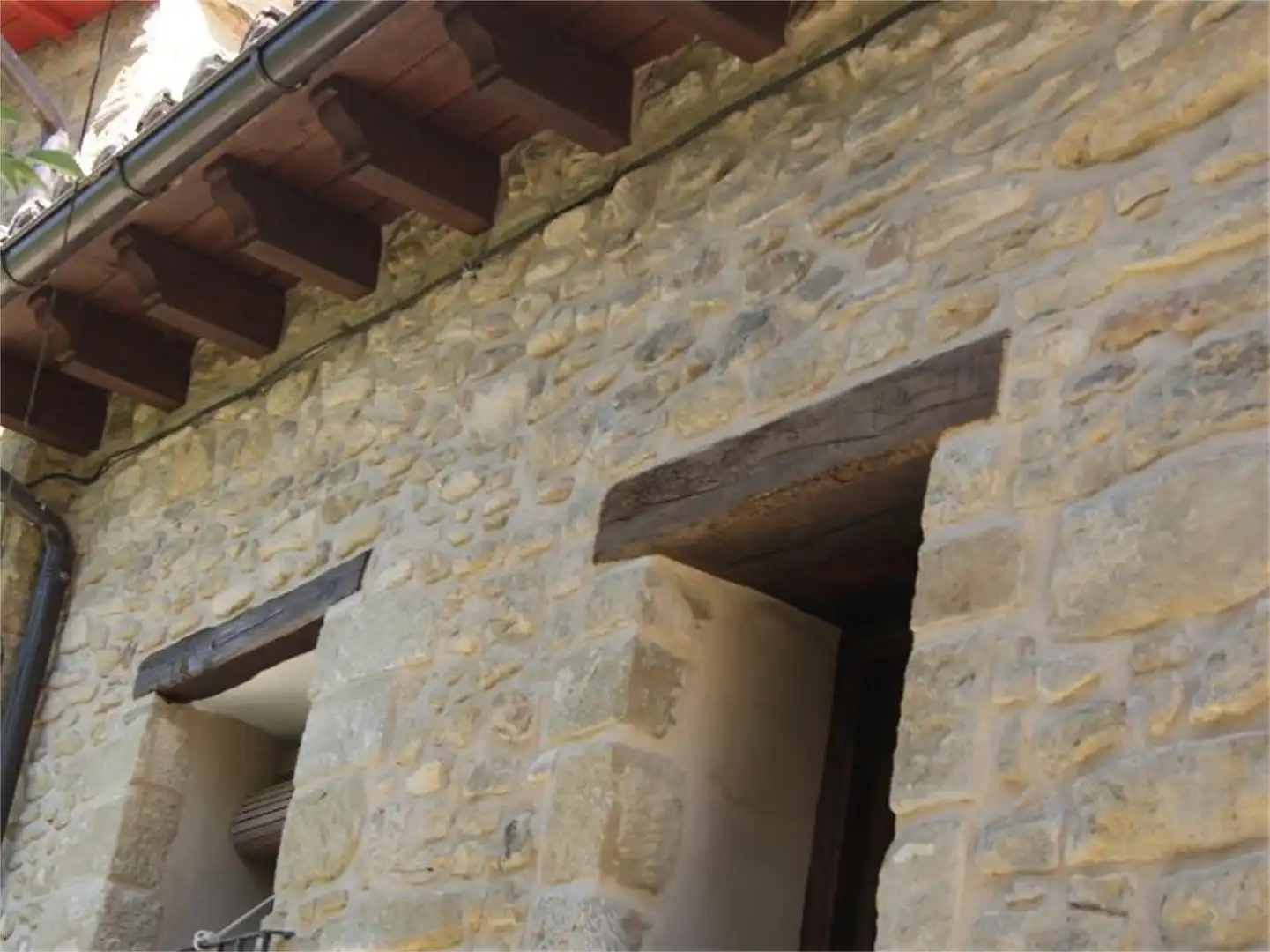 Flat for sale in Calle Barrio Verde, 13, Biel Exterior view of Flat for sale in Biel with Air Conditioner, Heating and Private garden