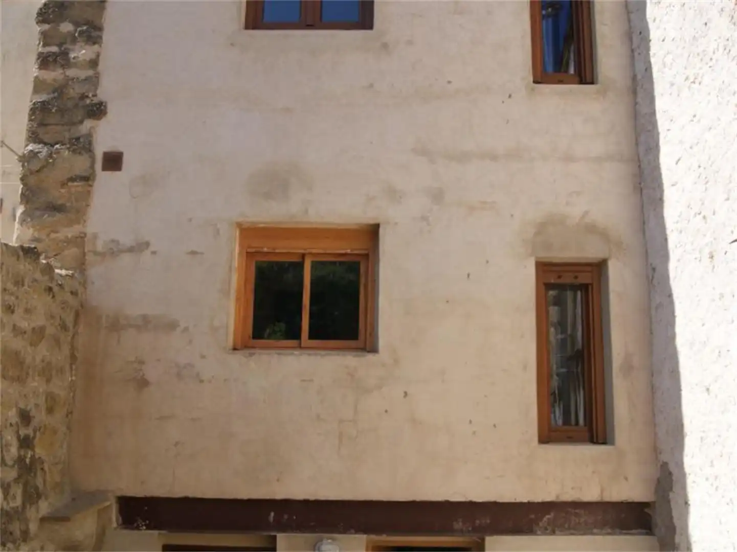 Flat for sale in Calle Barrio Verde, 13, Biel Exterior view of Flat for sale in Biel with Air Conditioner, Heating and Private garden