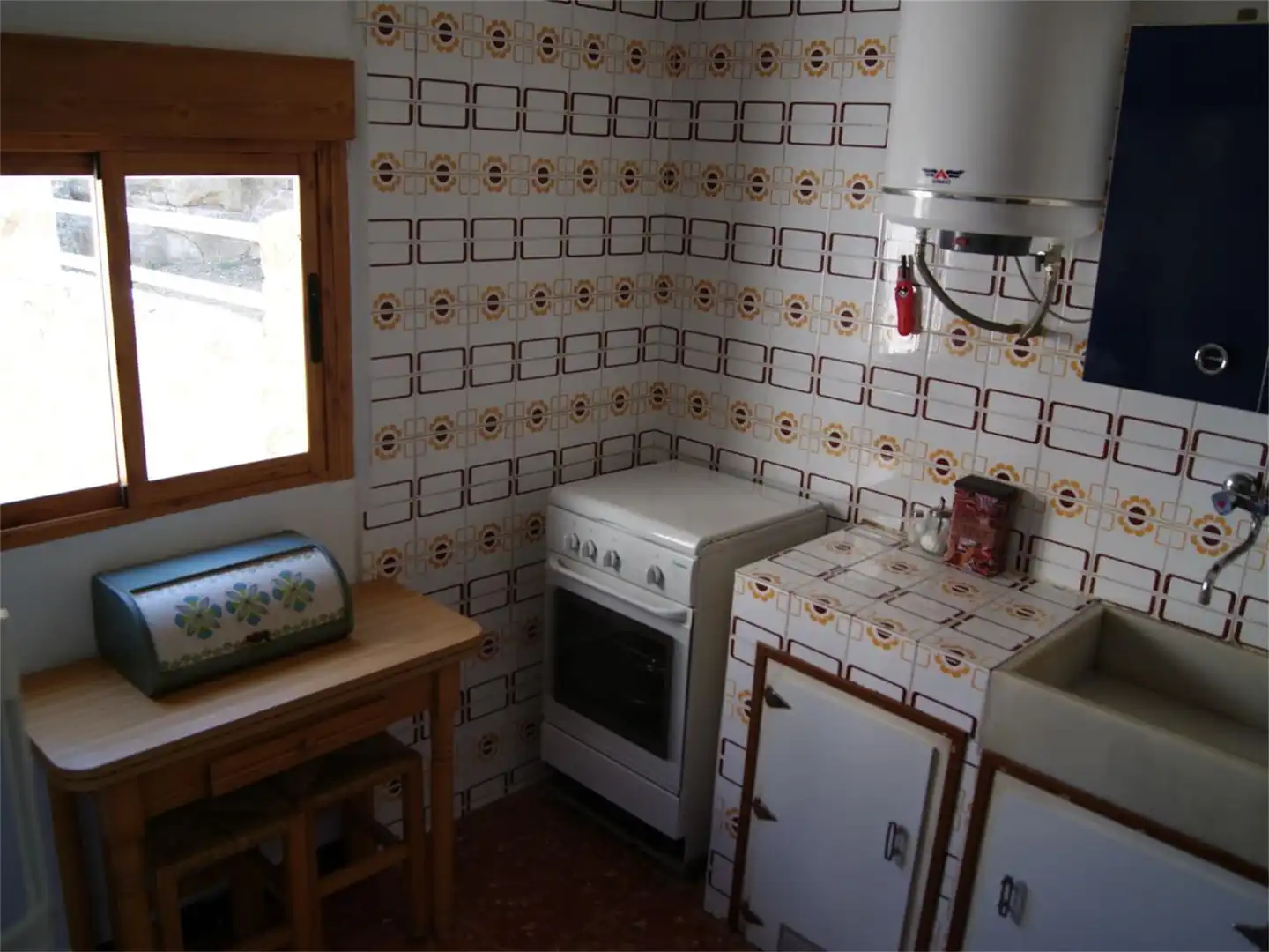 Flat for sale in Calle Barrio Verde, 13, Biel Kitchen of Flat for sale in Biel with Air Conditioner, Heating and Private garden