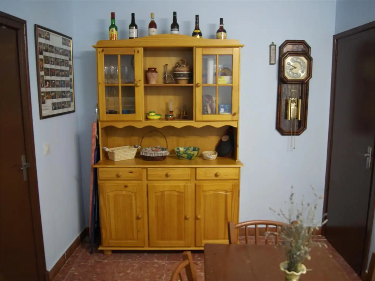 Flat for sale in Calle Barrio Verde, 13, Biel Dining room of Flat for sale in Biel with Air Conditioner, Heating and Private garden