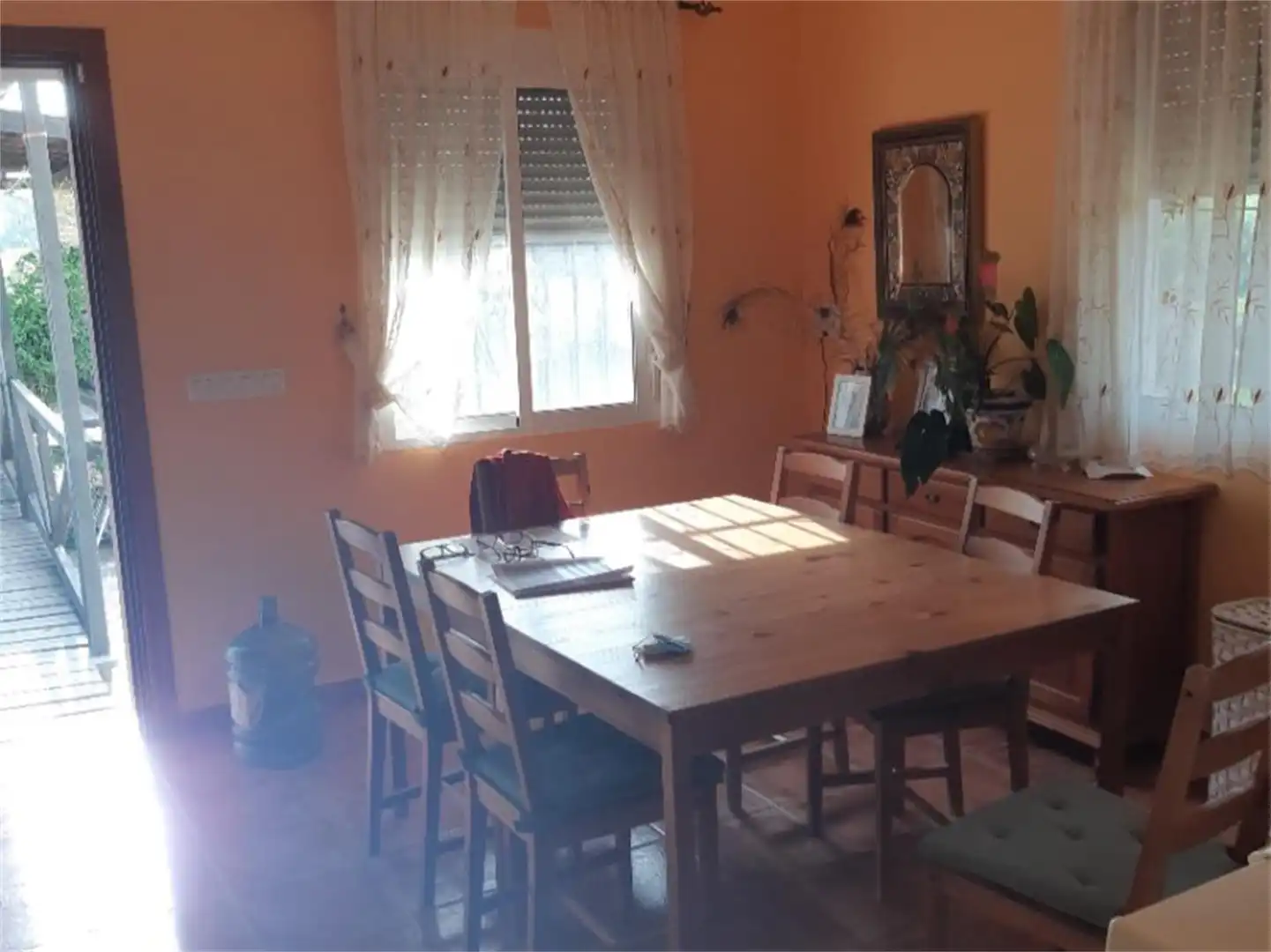 Houses for sale in Avenida Rociana del Condado, 23, Bonares Dining room of Houses for sale in Bonares with Air Conditioner and Terrace