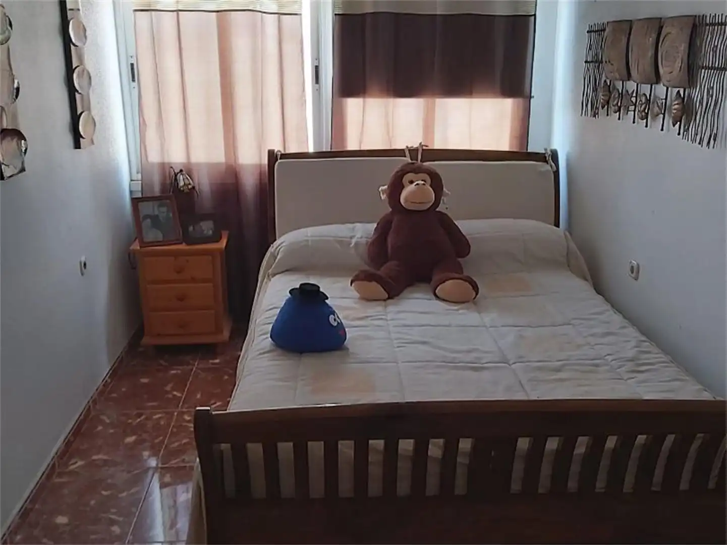 Schlafzimmer von Maisonette zum Verkauf in El Ejido mit Klimaanlage, Heizung und Privatgarten