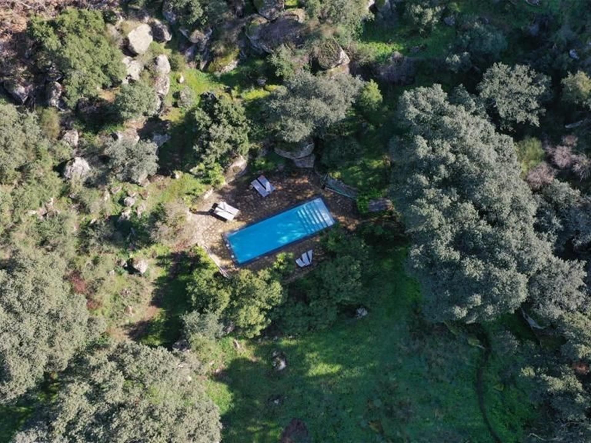 Piscina de Casa o chalet en venta en Montánchez con Calefacción, Jardín privado y Terraza