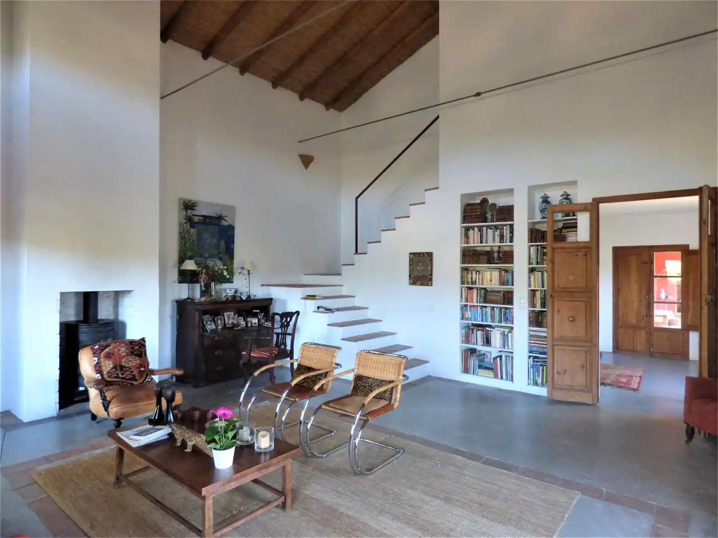 Casa o chalet en venta en Montánchez Sala de estar de Casa o chalet en venta en Montánchez con Calefacción, Jardín privado y Terraza