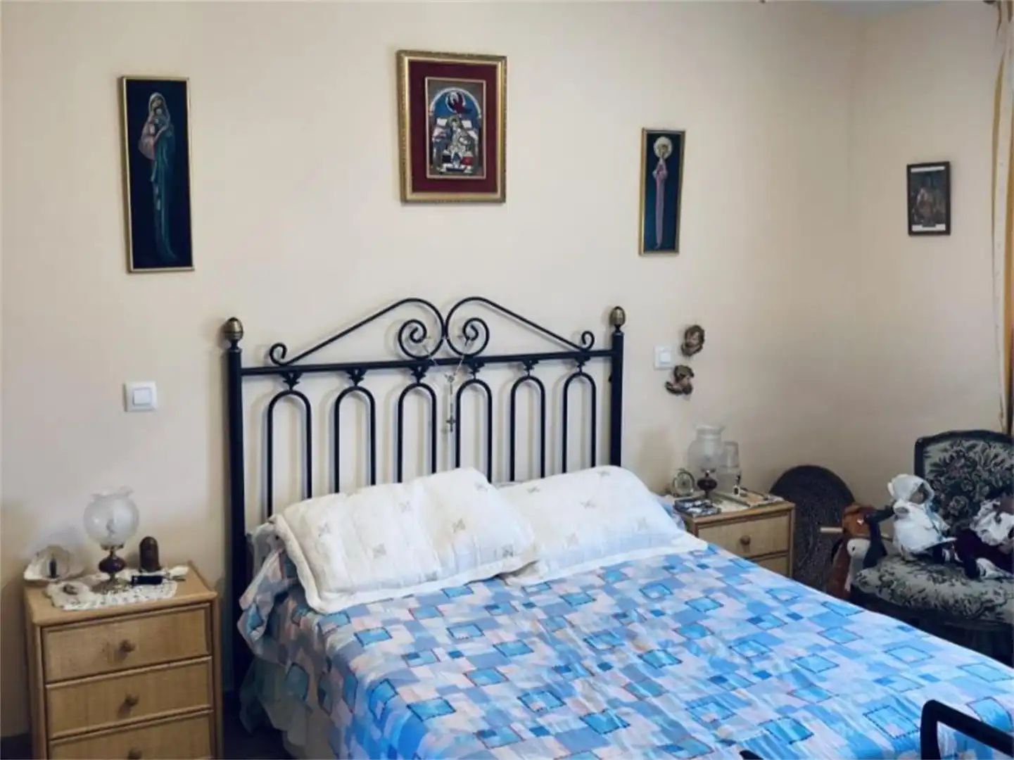 Bedroom of Houses for sale in Villa del Prado  with Air Conditioner and Terrace