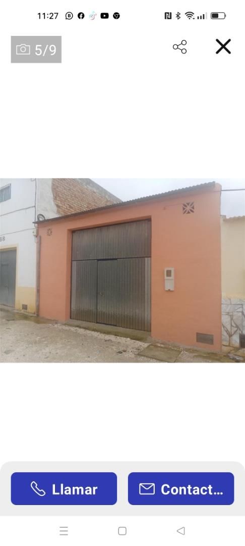 Vista exterior de Garatge en venda en Alameda