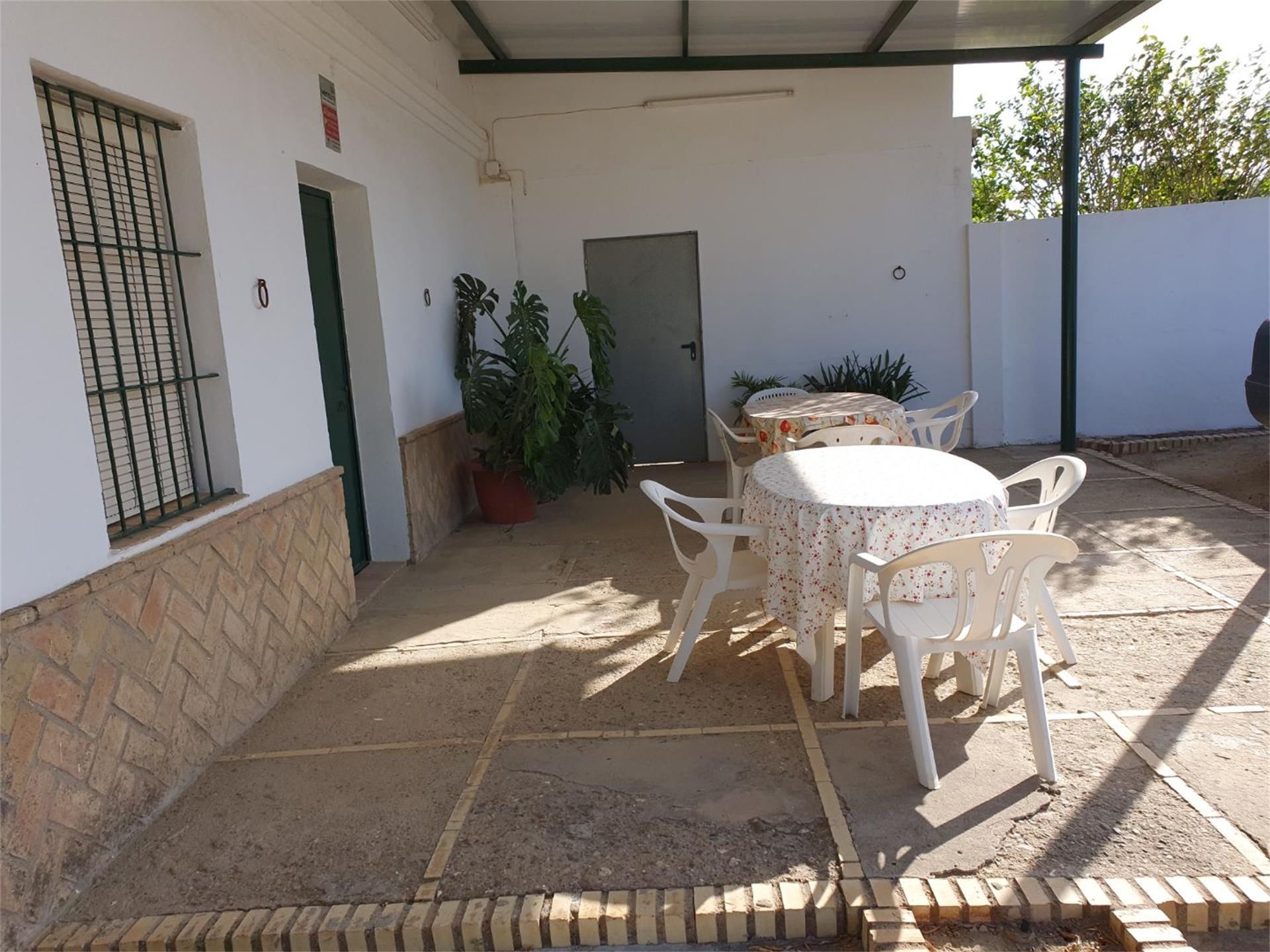 Terrace of House or chalet to rent in Sanlúcar la Mayor  with Air Conditioner, Terrace and Swimming Pool