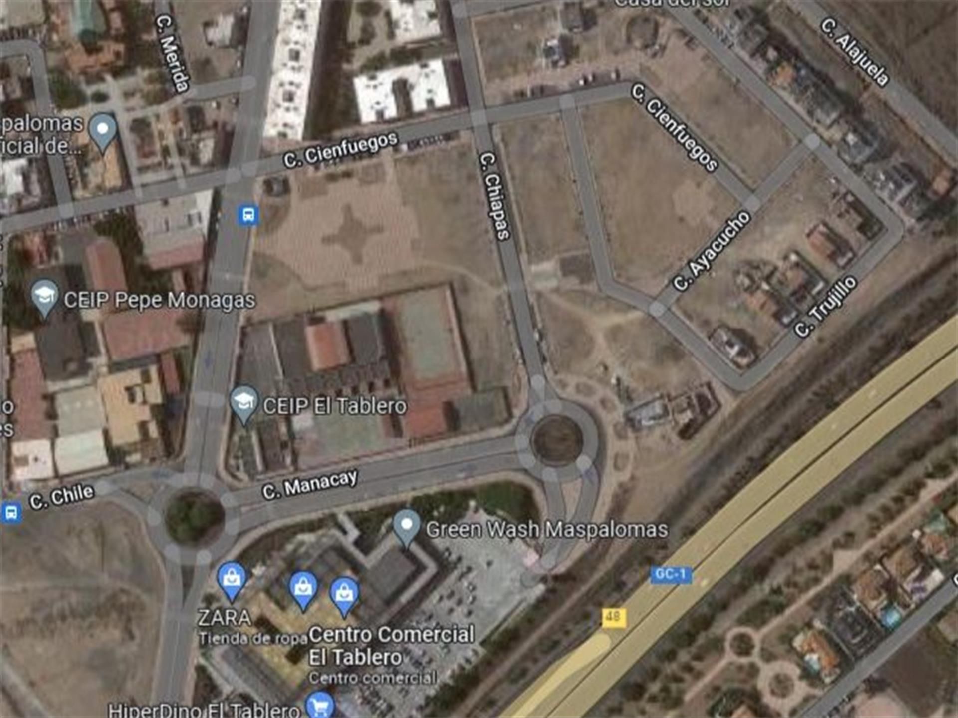Vista exterior de Urbanitzable en venda en San Bartolomé de Tirajana