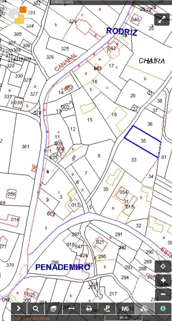 Urbanizable en venta en Sober