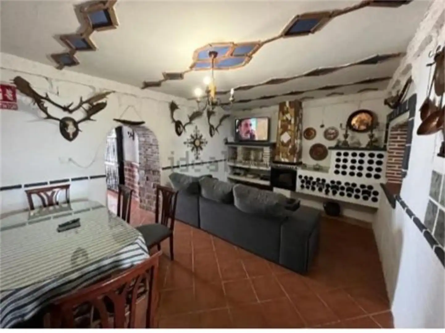 Casa adosada en venta en Calle Calle de Doctor Andres Muñoz, 28, Cazalla de la Sierra Sala de estar de Casa adosada en venta en Cazalla de la Sierra con Aire acondicionado y Terraza