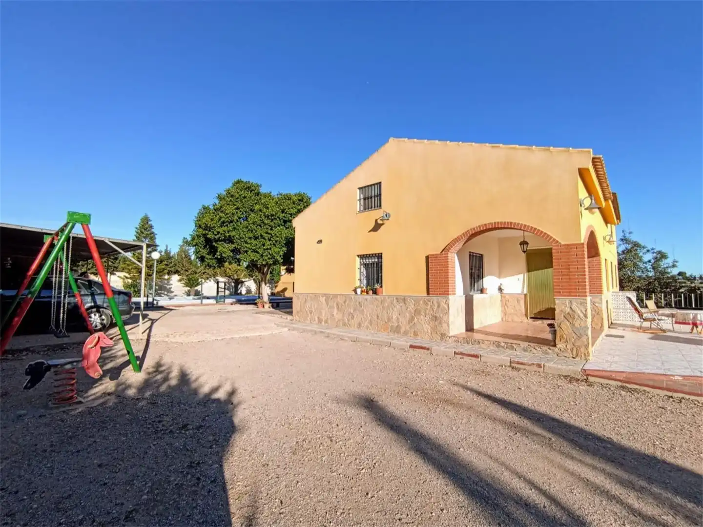 Exterior view of Country homes for sale in Murcia  with Air Conditioner, Private garden and Parquet flooring