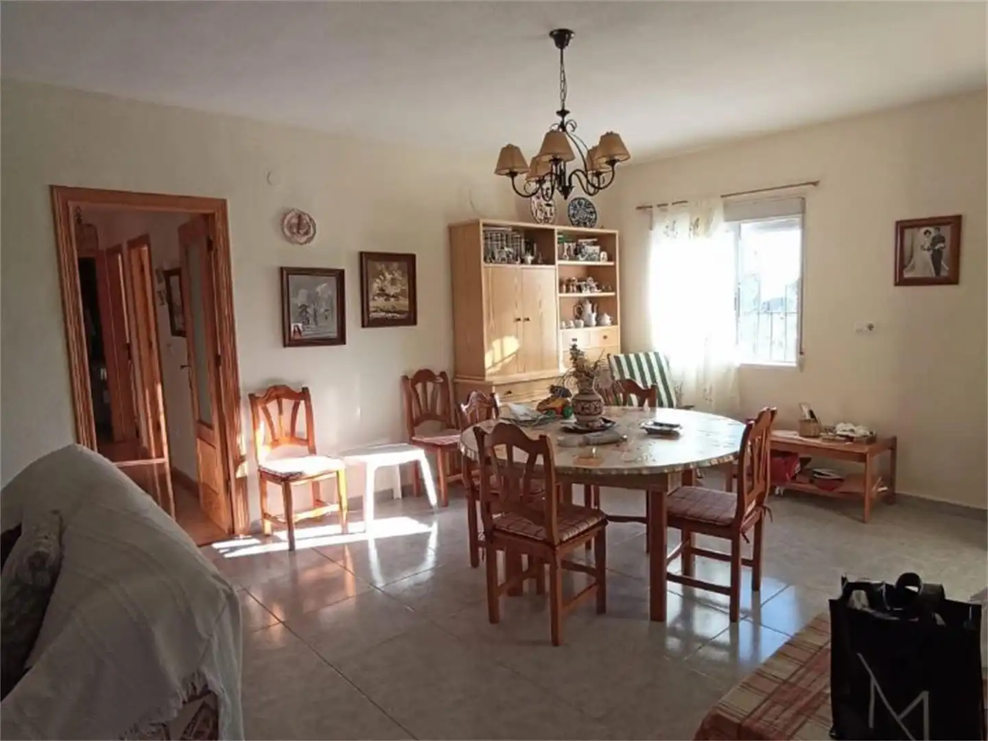 Dining room of Country homes for sale in Murcia  with Air Conditioner, Private garden and Parquet flooring