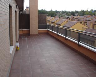 Terrasse von Dachboden zum verkauf in El Molar (Madrid) mit Heizung, Privatgarten und Parkett