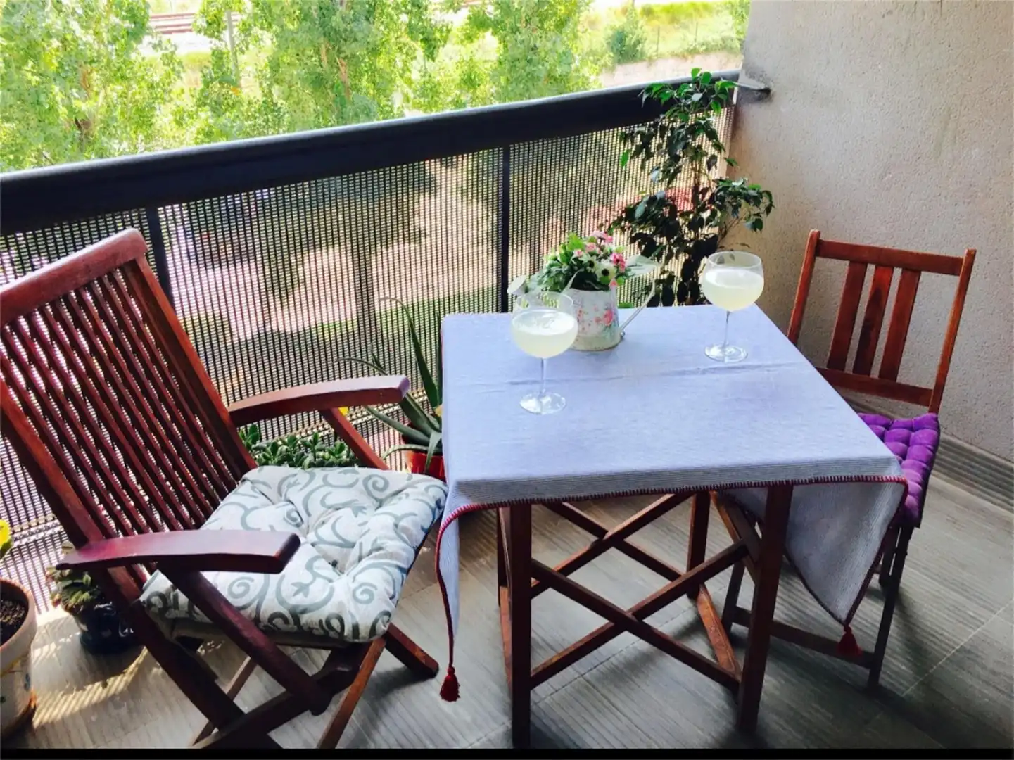Wohnung zum Verkauf in Passeig del Vint-i-dos de Juliol, 835, Les Arenes - La Grípia Can Montllor Terrasse von Wohnung zum Verkauf in Terrassa mit Balkon