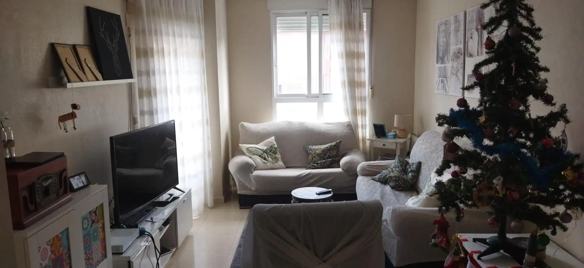 Sala de estar de Piso en venta en Ceutí con Aire acondicionado, Amueblado y Horno