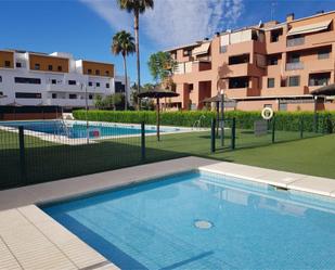 Swimming pool of Flat for sale in San Juan de Aznalfarache  with Air Conditioner and Swimming Pool