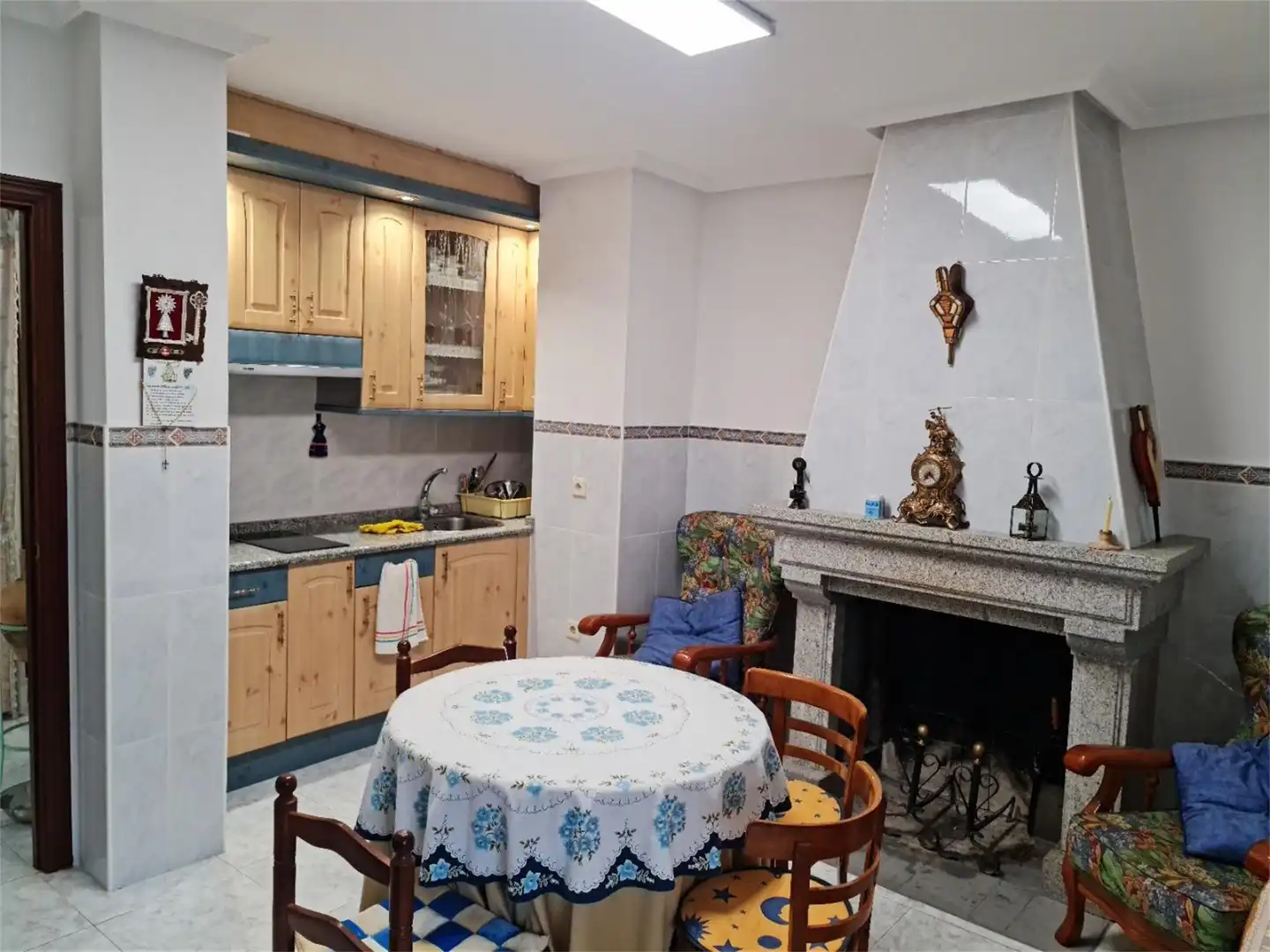 Kitchen of Houses for sale in Fonfría (Zamora)  with Heating, Terrace and Furnished