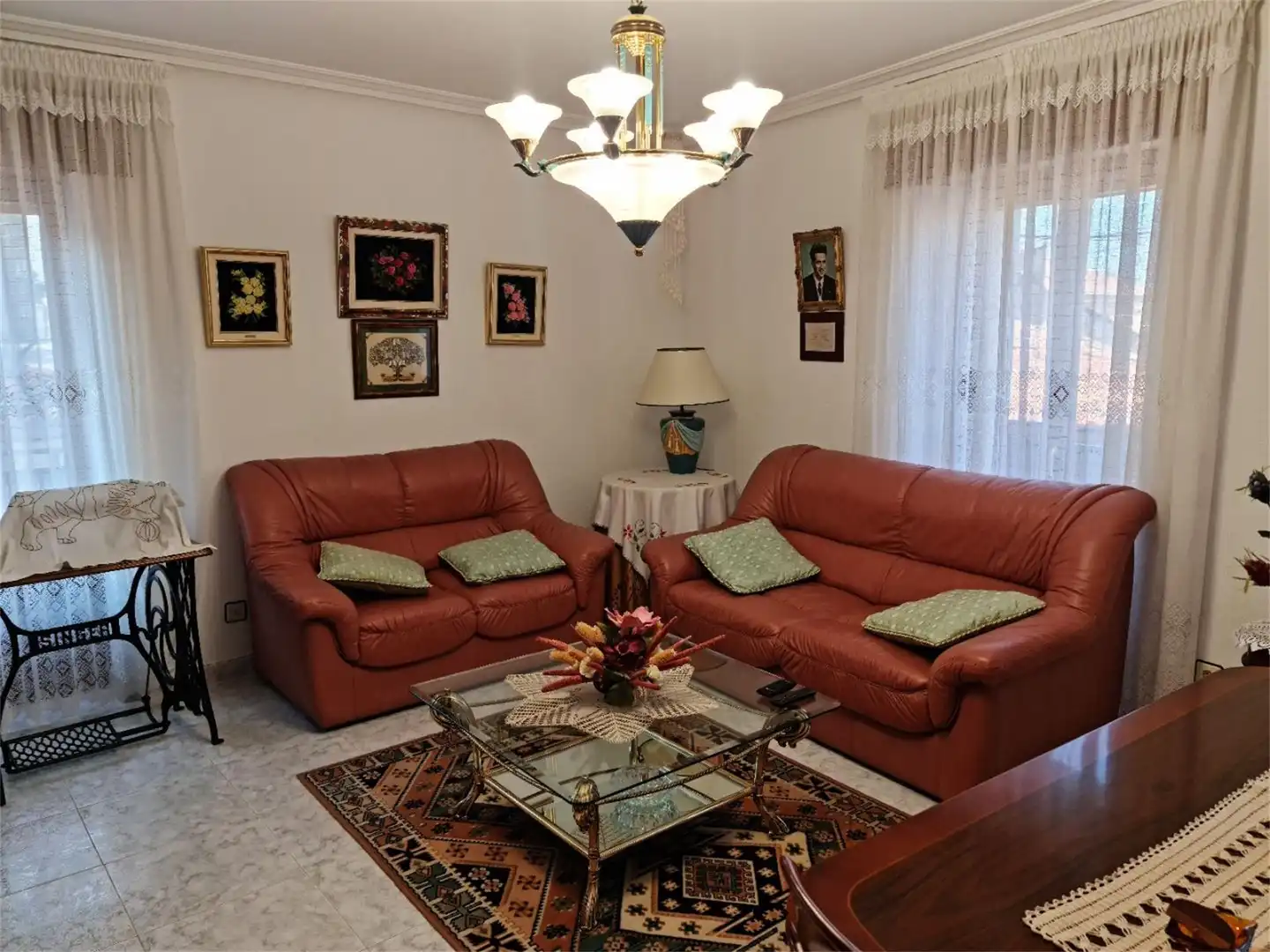 Living room of Houses for sale in Fonfría (Zamora)  with Heating, Terrace and Furnished