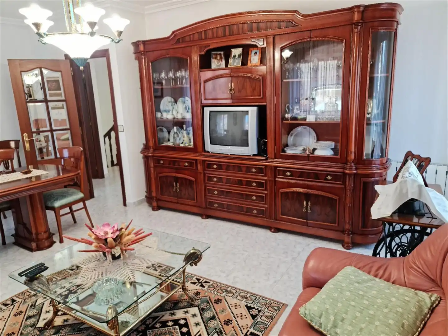 Living room of Houses for sale in Fonfría (Zamora)  with Heating, Terrace and Furnished