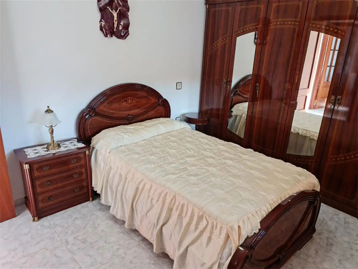 Bedroom of Houses for sale in Fonfría (Zamora)  with Heating, Terrace and Furnished