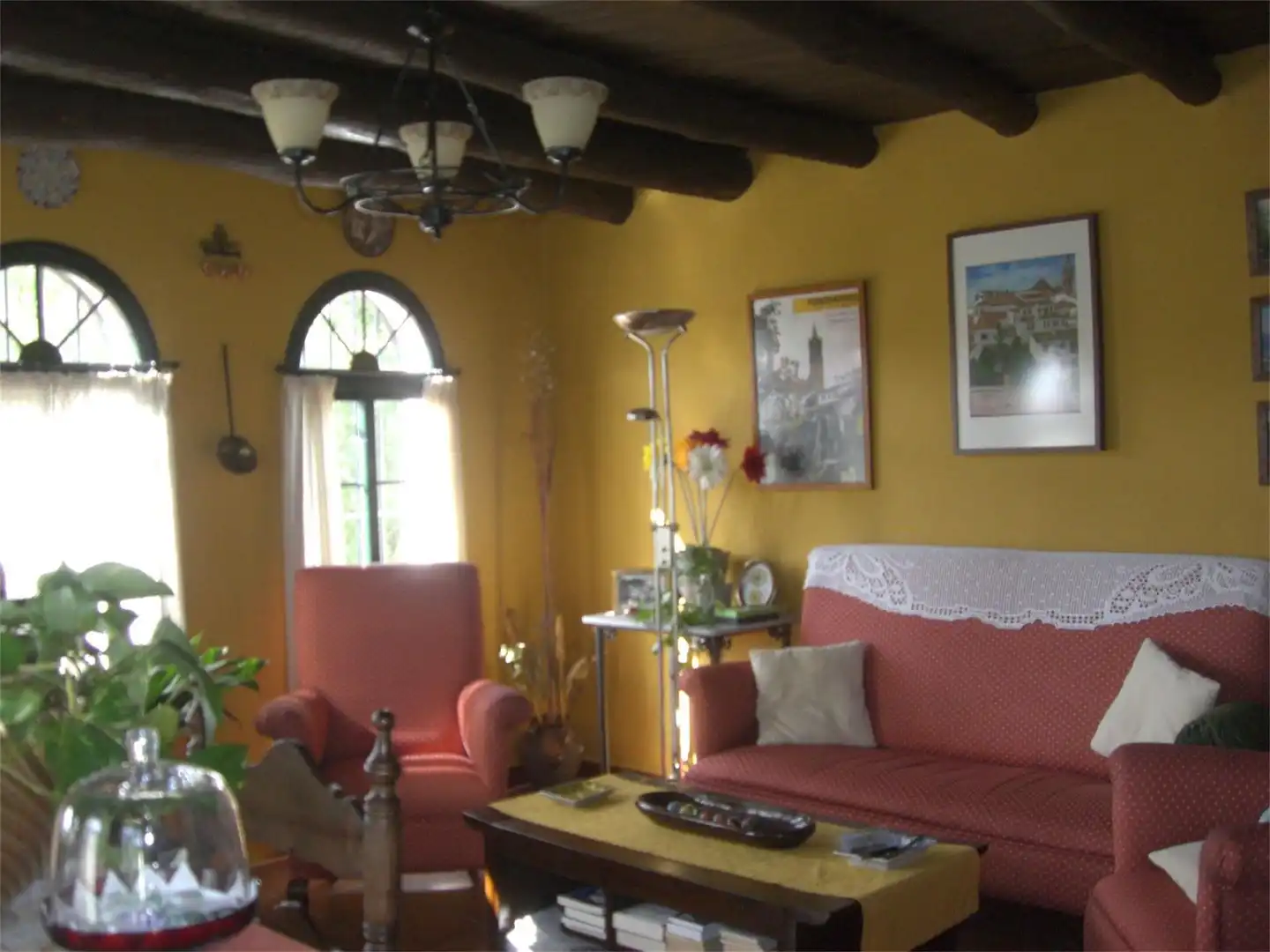 Casa o chalet en venta en Fuenteheridos Sala de estar de Casa o chalet en venta en Fuenteheridos con Jardín privado, Terraza y Piscina