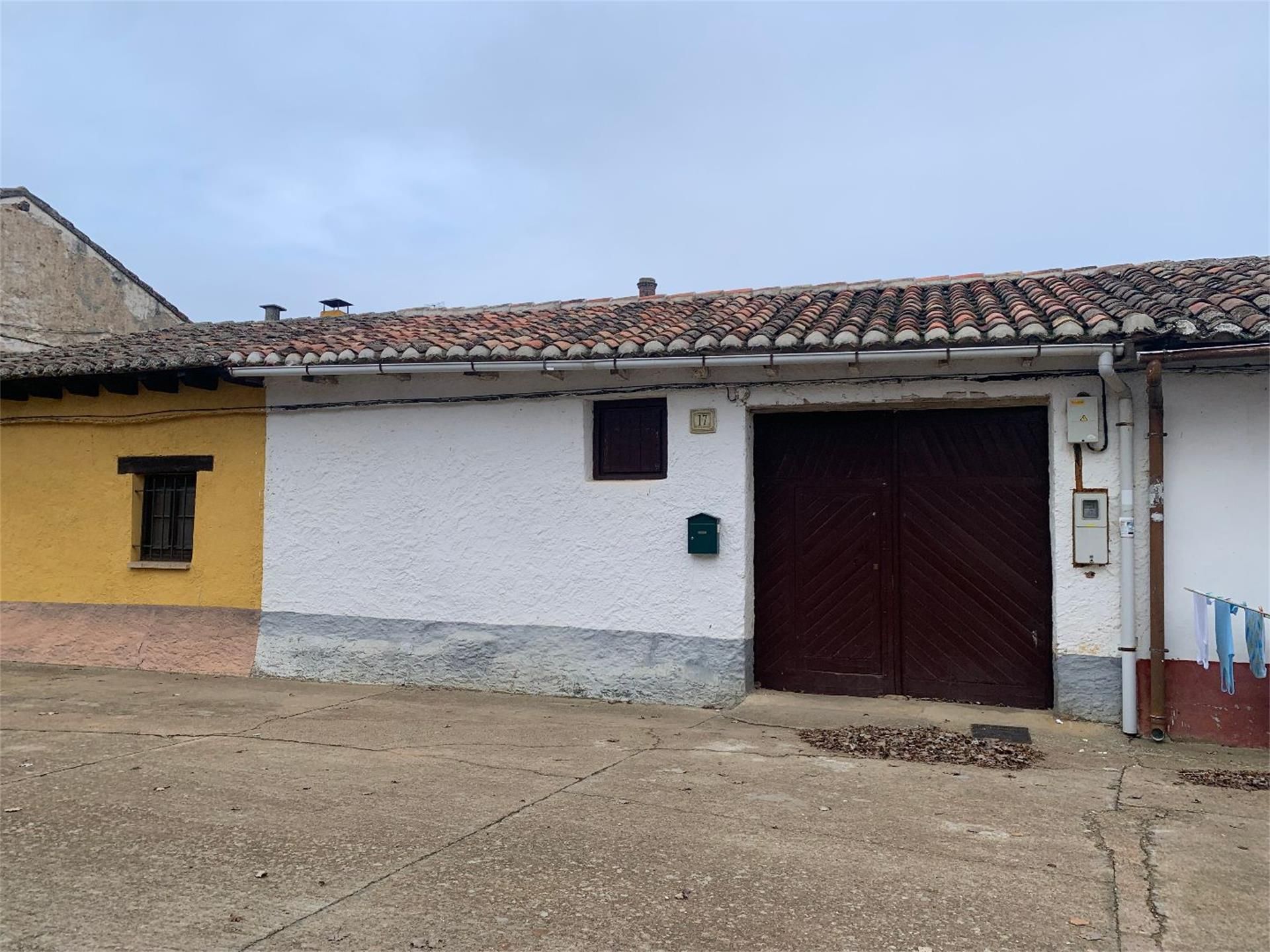 Exterior view of Single-family semi-detached for sale in Calahorra de Boedo  with Heating and Furnished