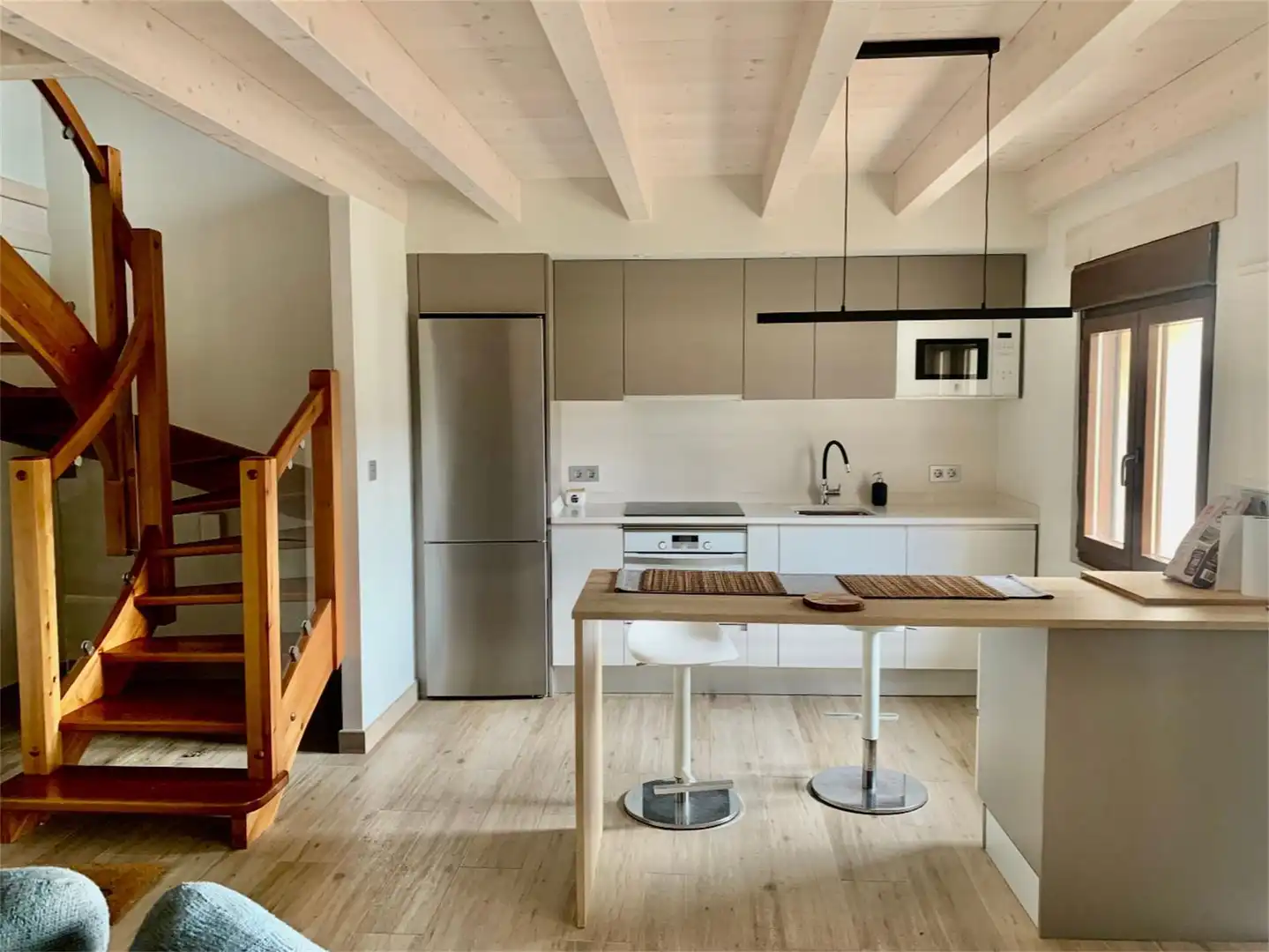 Casa adosada en venta en Calle Conde de Garay, 17, Calahorra de Boedo Cocina de Casa adosada en venta en Calahorra de Boedo con Calefacción y Amueblado
