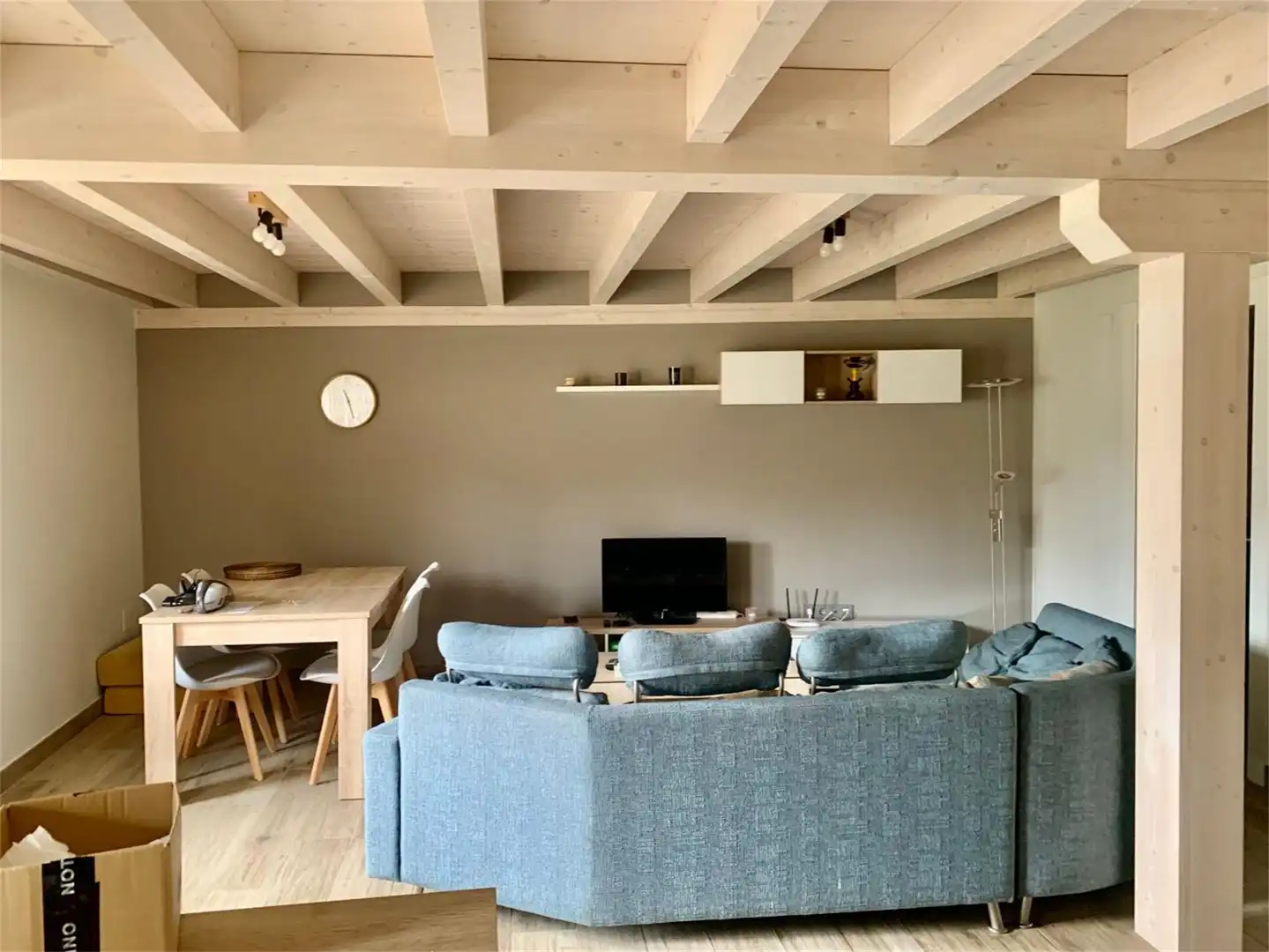 Casa adosada en venta en Calle Conde de Garay, 17, Calahorra de Boedo Sala de estar de Casa adosada en venta en Calahorra de Boedo con Calefacción y Amueblado