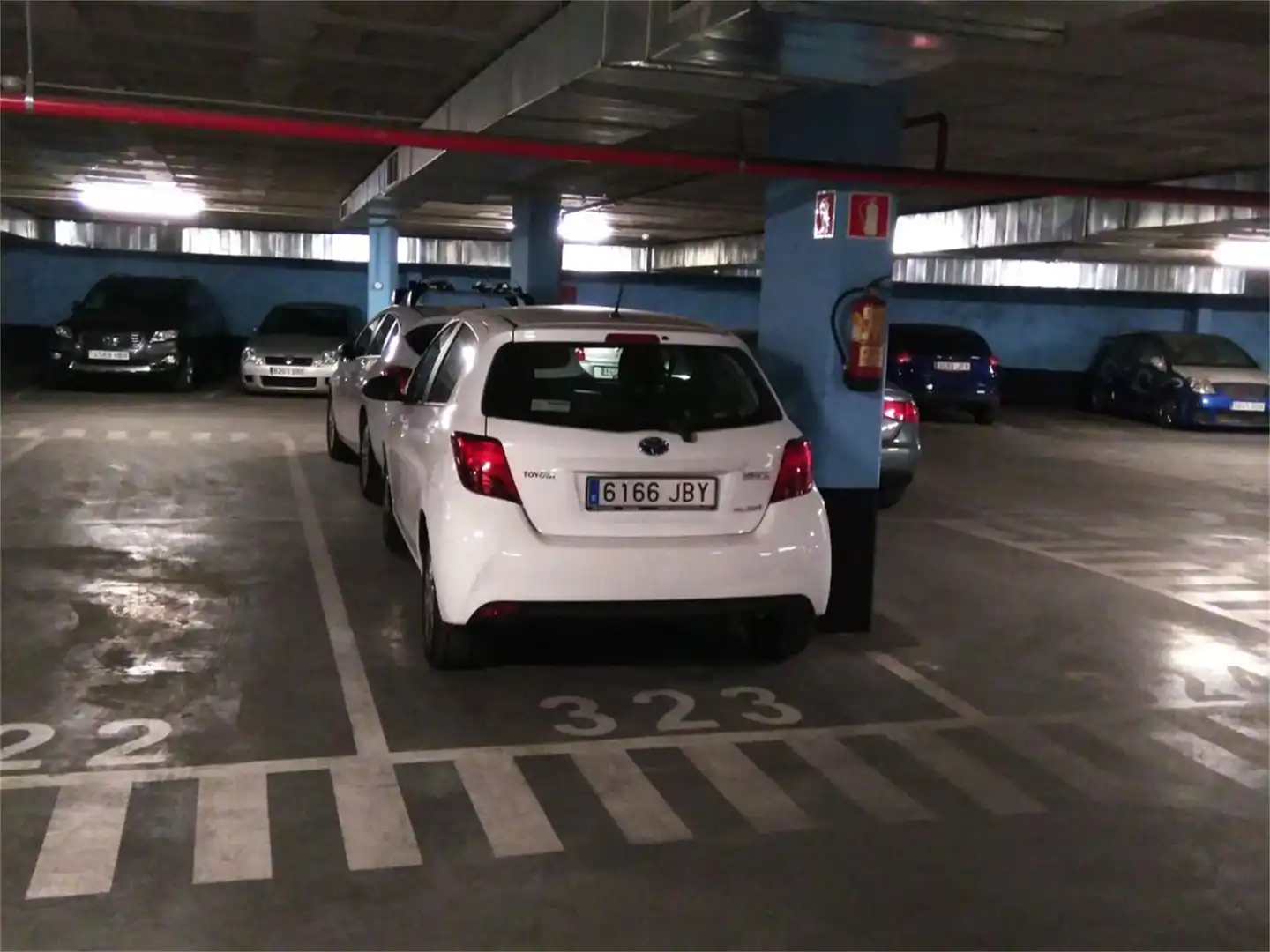 Parking de Garaje de alquiler en Madrid