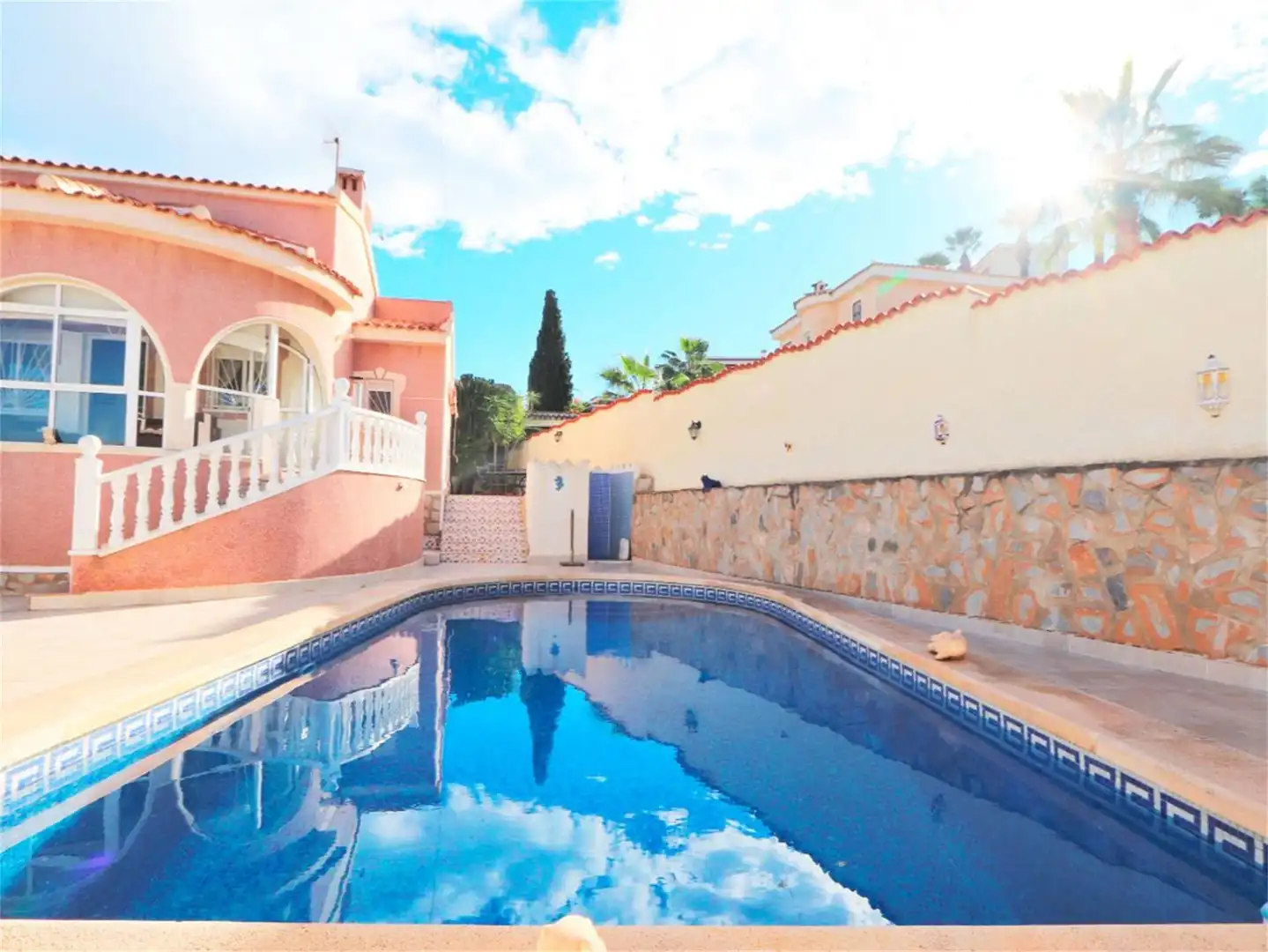 Swimming pool of Houses for sale in Rojales  with Air Conditioner, Heating and Private garden