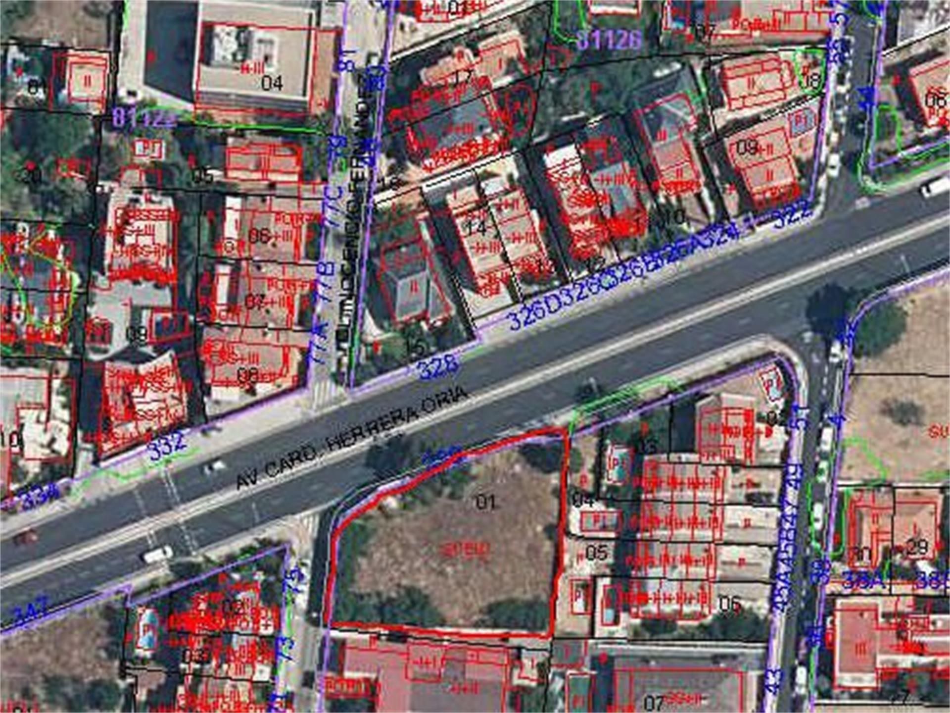 Exterior view of Land for sale in  Madrid Capital