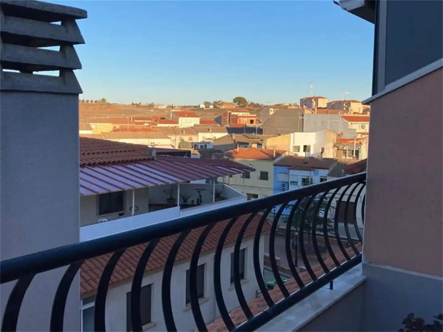 Vista exterior de Piso en venta en Motilla del Palancar con Aire acondicionado y Terraza