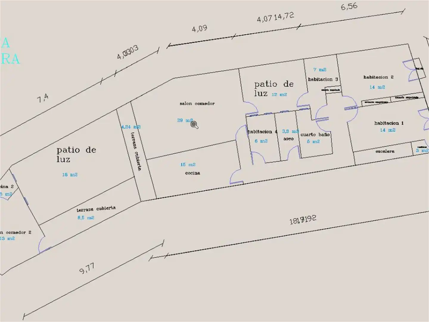 Casa adosada en venta en Azuaga con Aire acondicionado, Terraza y Amueblado