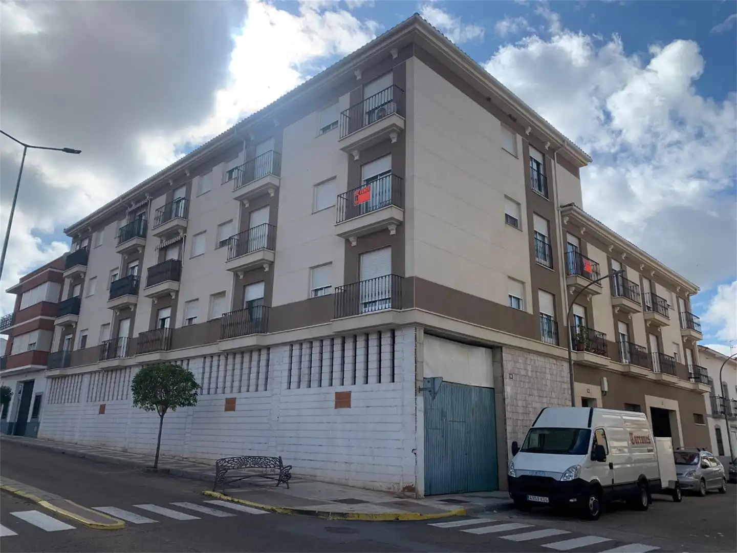Flat for sale in Calle Cáceres, Castuera Exterior view of Flat for sale in Castuera with Air Conditioner, Heating and Parquet flooring