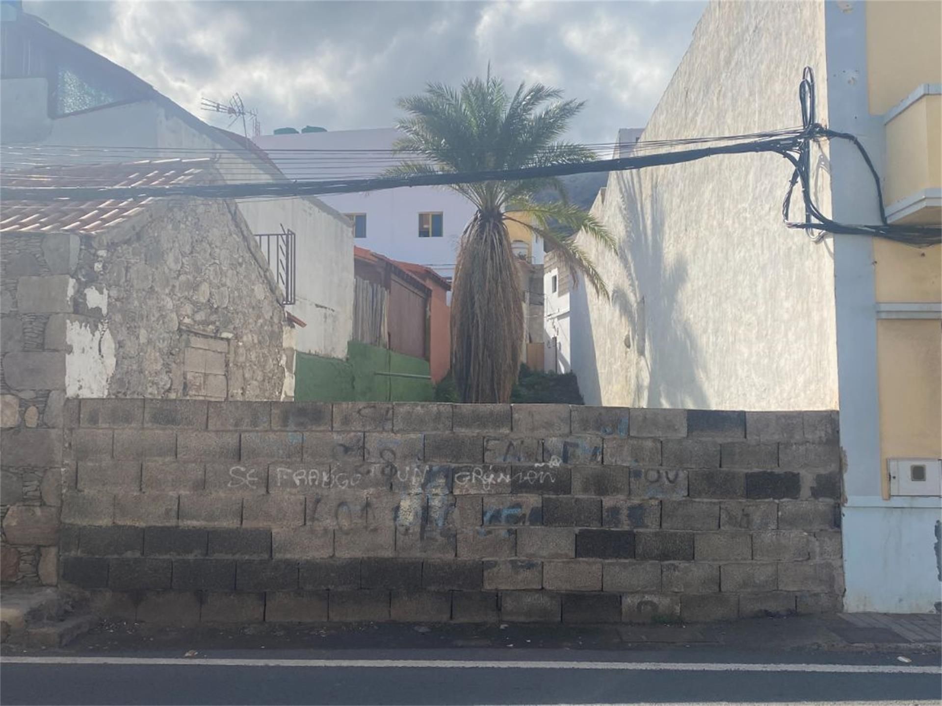 Exterior view of Constructible Land for sale in La Aldea de San Nicolás 
