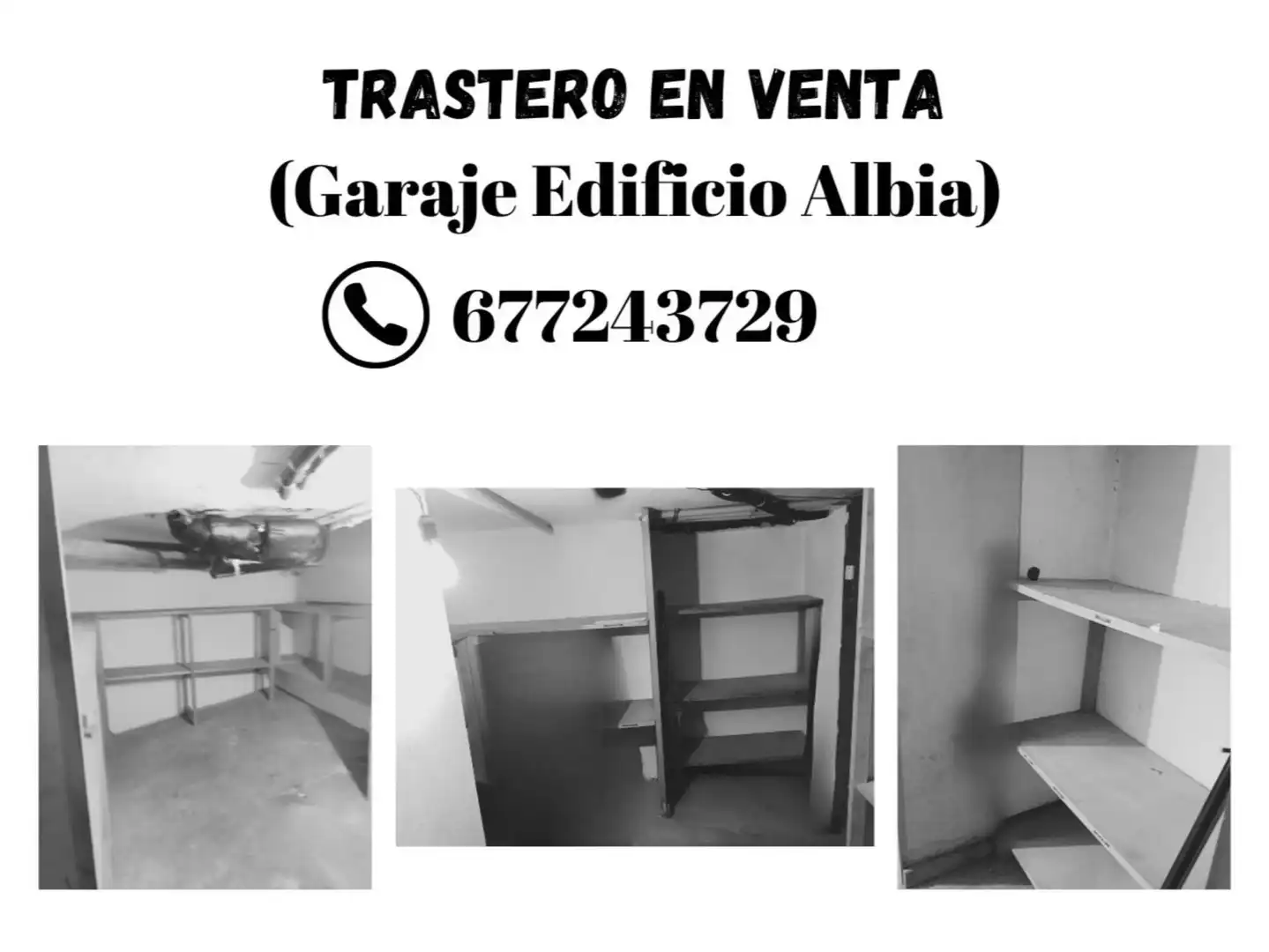 Storage room for sale in Bilbao 