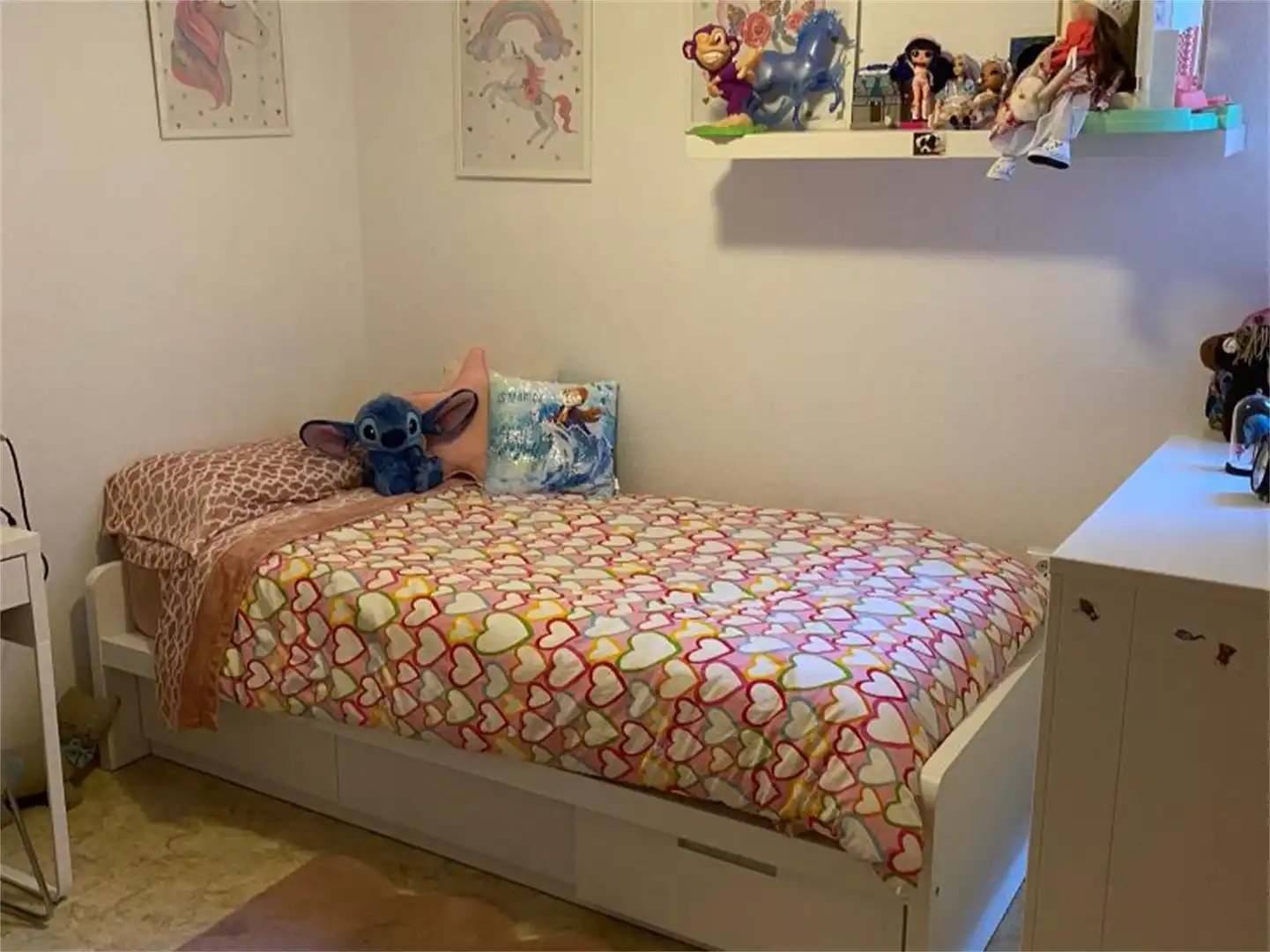 Schlafzimmer von Dachboden zum Verkauf in Guardamar del Segura mit Klimaanlage und Terrasse