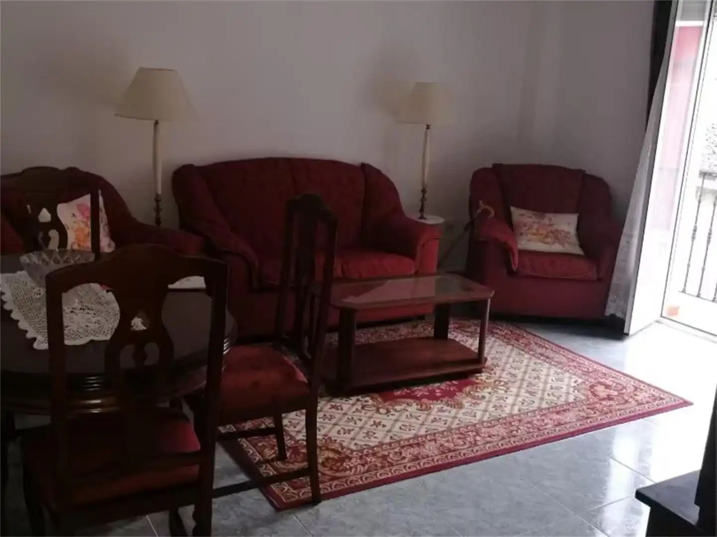 Living room of Flat for sale in Cuacos de Yuste  with Terrace and Balcony